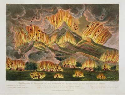 Earthquake and Eruption of the Mountain of Asama-yama, in the Province of Sinano, from 